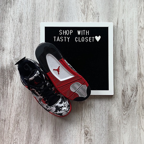 Nike air jordan 4 retro sneakers - Picture 7 of 8